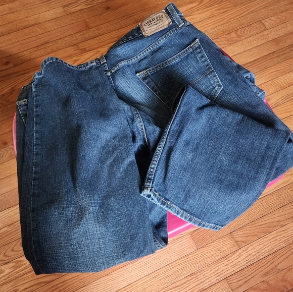 👖👖 2 pairs men's Levi Strauss & Co Signature jeans 36x32 relaxed fit - Picture 7 of 16